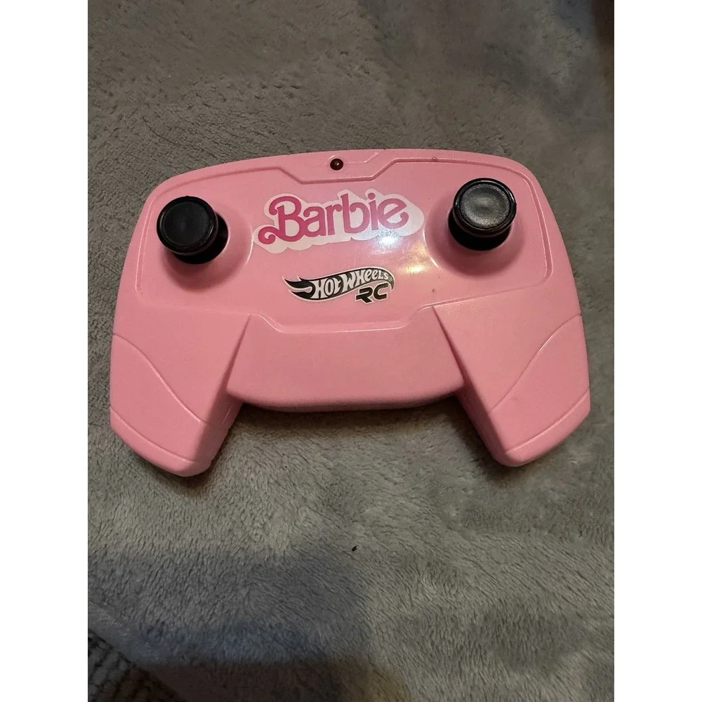 Mattel Barbie Hot Wheels RC Pink Convertible Car w/ Remote Controller HPW40